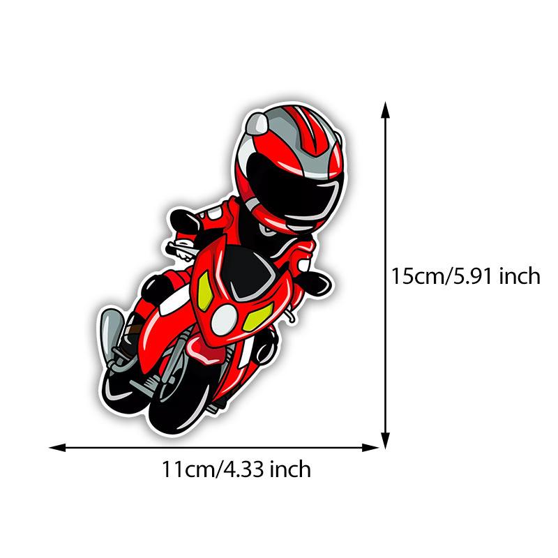 Children Driving Motorcycles Car Stickers Waterproof Vinyl Decals Auto Body Window Bumper Decor Motorcycle Helmet Stickers TM141 A-15cm Longest Side
Children Driving Motorcycles Car Stickers Waterproof Vinyl Decals Auto Body Window Bumper Decor Motorcycle Helmet Stickers TM141 A-15cm Longest Side