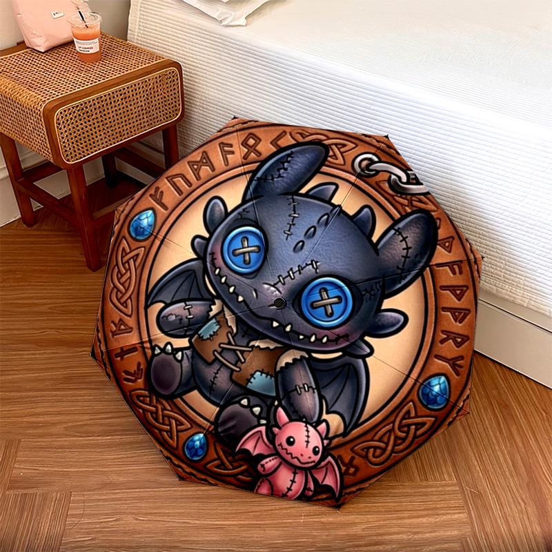 1PC Automatic Folding Umbrella Toothless Night Fury Pattern 8 Ribs Portable Foldable Travel Umbrella Christmas Birthday Gift разноцветный
1PC Automatic Folding Umbrella Toothless Night Fury Pattern 8 Ribs Portable Foldable Travel Umbrella Christmas Birthday Gift разноцветный