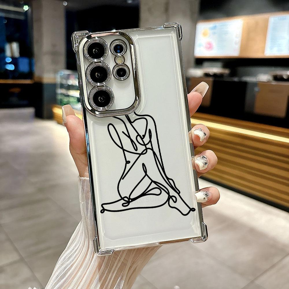 Minimalist Female Wire Art Funda For Samsung S26 Ultra Phone Case For Galaxy S25 FE S26 S24 S23 S22 S21 Ultra S20 Plus 5G Cover Galaxy S20 FE
Minimalist Female Wire Art Funda For Samsung S26 Ultra Phone Case For Galaxy S25 FE S26 S24 S23 S22 S21 Ultra S20 Plus 5G Cover Galaxy S20 FE