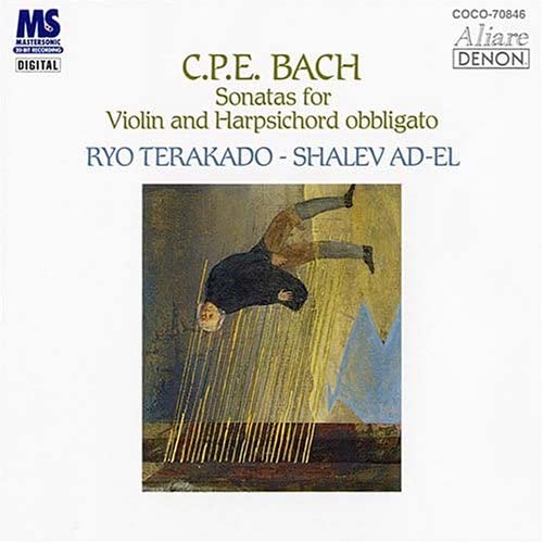 CD RYO TERAKADO - CPE Bach: Violin Sonatas COCO70846 Japan ObiDance & Electronica Used
CD RYO TERAKADO - CPE Bach: Violin Sonatas COCO70846 Japan ObiDance & Electronica Used