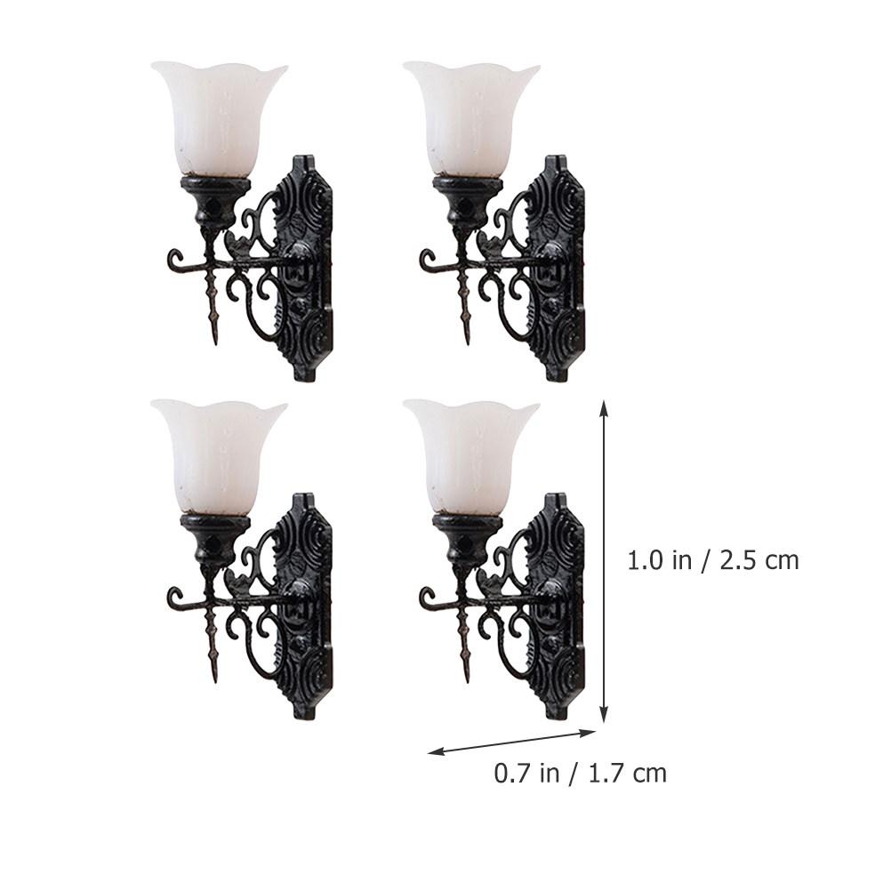 4Pcs Miniature Wall Lamp Compact Sand Table Decorative Lighting Mini LED Lights for DIY Sand Table Setup Mini Lights чёрный
4Pcs Miniature Wall Lamp Compact Sand Table Decorative Lighting Mini LED Lights for DIY Sand Table Setup Mini Lights чёрный