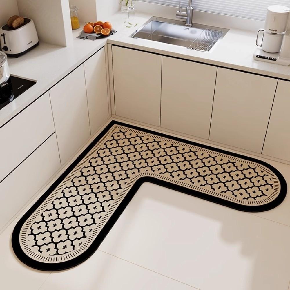 L-Shape Kitchen Carpet Oil-Proof Water Absorbent Anti-Slip Floor Mat Soft Wipable Surface Waterproof Doormat Kitchen Floor
L-Shape Kitchen Carpet Oil-Proof Water Absorbent Anti-Slip Floor Mat Soft Wipable Surface Waterproof Doormat Kitchen Floor