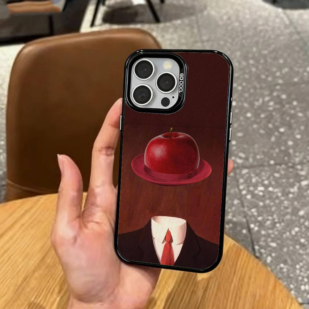R-Rene M-Magritte Art Aesthetic Phone Case For iPhone17,16,15,14,13,12,11 Plus,Pro Max Colored Silver Plated Inside Cover iPhone17air
R-Rene M-Magritte Art Aesthetic Phone Case For iPhone17,16,15,14,13,12,11 Plus,Pro Max Colored Silver Plated Inside Cover iPhone17air