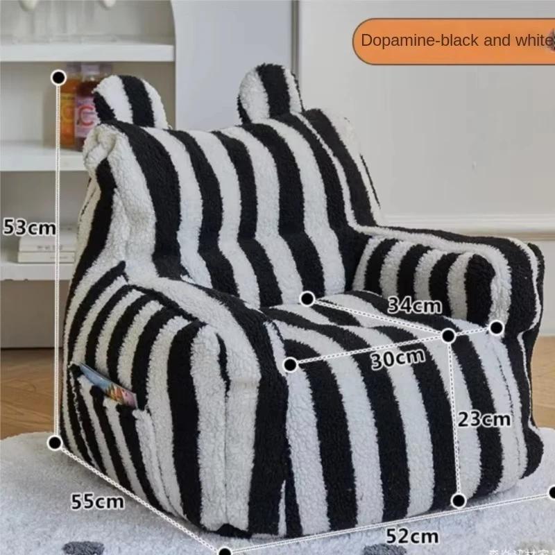 Single Sofa Chair Cartoon Seat Baby Sofa Children Sofa Funny Lazy Bean Bag Environmentally Friendly Thickened Portable Sofa Chai чорний
Single Sofa Chair Cartoon Seat Baby Sofa Children Sofa Funny Lazy Bean Bag Environmentally Friendly Thickened Portable Sofa Chai чорний