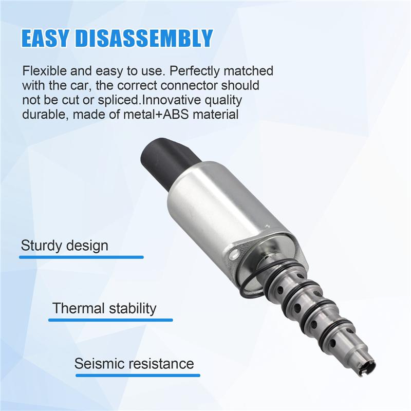 Durable-Car Oil Control Valve Camshaft Solenoid VVT Valve 23017845630 For BMW 5 Series E60 2002-2009 як показано кольору
Durable-Car Oil Control Valve Camshaft Solenoid VVT Valve 23017845630 For BMW 5 Series E60 2002-2009 як показано кольору