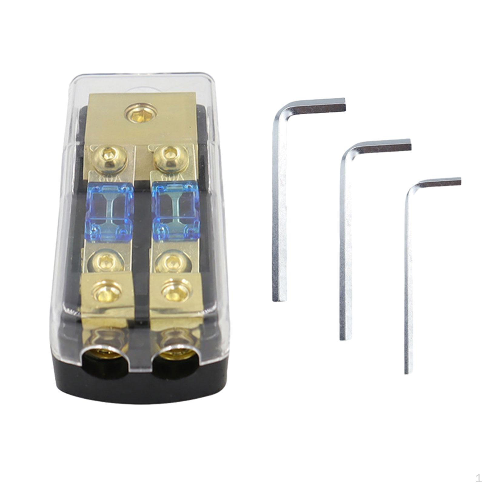 Mini Anl Fuse Holder Box Replacement Parts Distribution Block for Bus Audio Stereo
Mini Anl Fuse Holder Box Replacement Parts Distribution Block for Bus Audio Stereo
