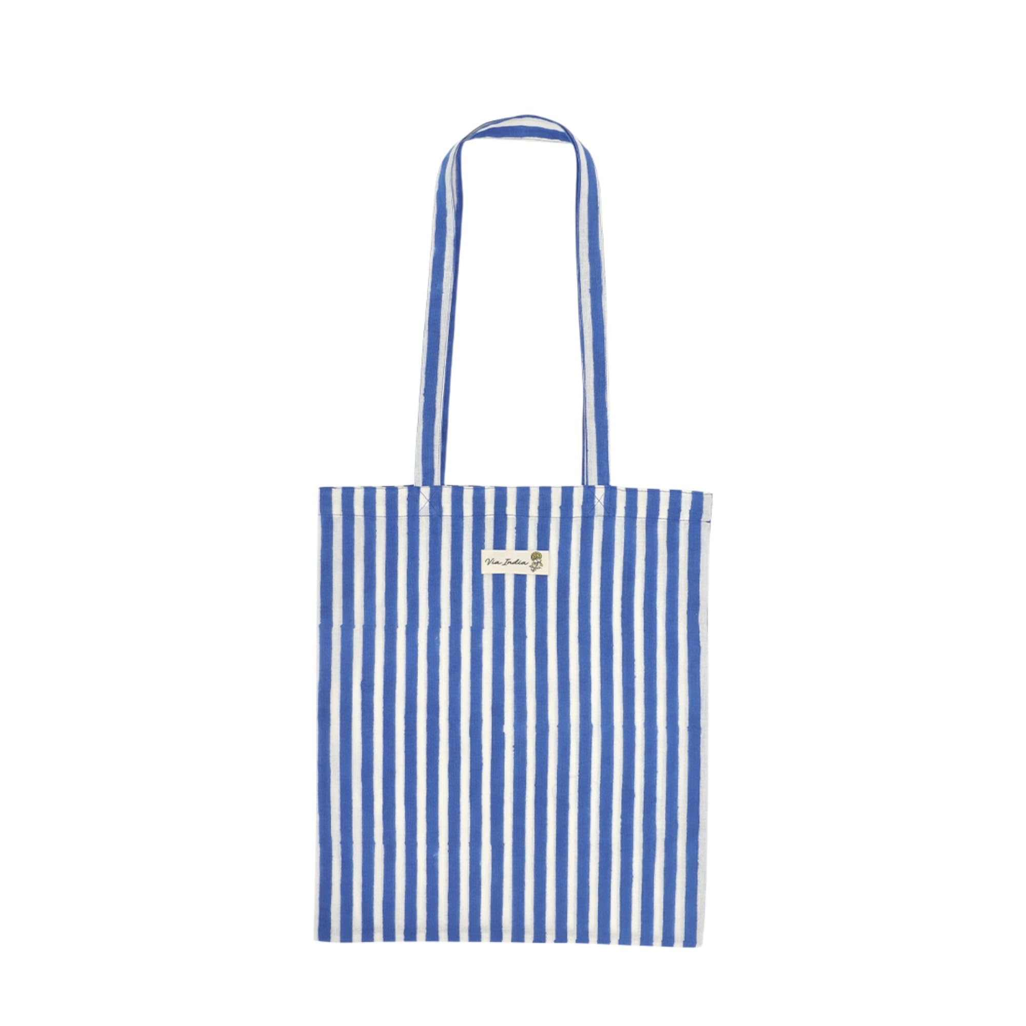 Tomo Corporation Striped Block Print Tote Bag, Blue, Women s, A4 Size, Vertical, 32x38cm, 11725-750-508
Tomo Corporation Striped Block Print Tote Bag, Blue, Women s, A4 Size, Vertical, 32x38cm, 11725-750-508