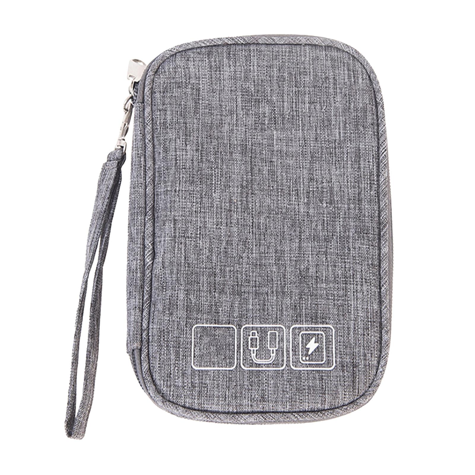 Electronic Accessories Bag Multifunctional Travel Digital Organizer Storage Pouch for Cable
Electronic Accessories Bag Multifunctional Travel Digital Organizer Storage Pouch for Cable