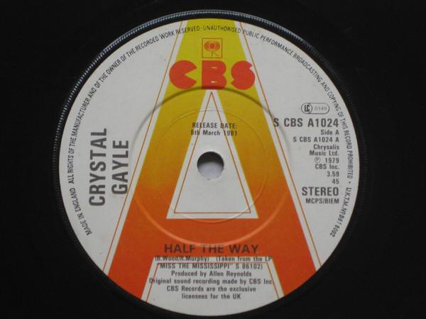 7-дюймовая пластинка CRYSTAL GAYLE Half The Way SCBSA1024PROMO CBS 1981 UK Поп Б/у
7-дюймовая пластинка CRYSTAL GAYLE Half The Way SCBSA1024PROMO CBS 1981 UK Поп Б/у