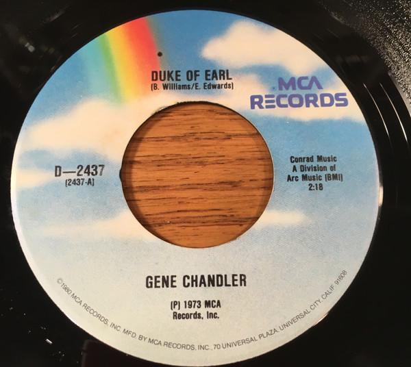 7inch Record GENE CHANDLER - Duke Of Earl / Nite Owl D2437 MCA Records 1973 UK Rock Used
7inch Record GENE CHANDLER - Duke Of Earl / Nite Owl D2437 MCA Records 1973 UK Rock Used