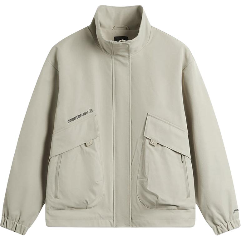 Li Ning CF Fashion Versatile Casual Long Sleeve Jacket Women jackets Khaki AJDU284-3 L
Li Ning CF Fashion Versatile Casual Long Sleeve Jacket Women jackets Khaki AJDU284-3 L