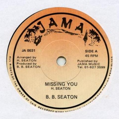 7inch Record BB SEATON - Missing You / Sharing Love JA0031 Jama 1980 UK Reggae, Ska & Dub
7inch Record BB SEATON - Missing You / Sharing Love JA0031 Jama 1980 UK Reggae, Ska & Dub