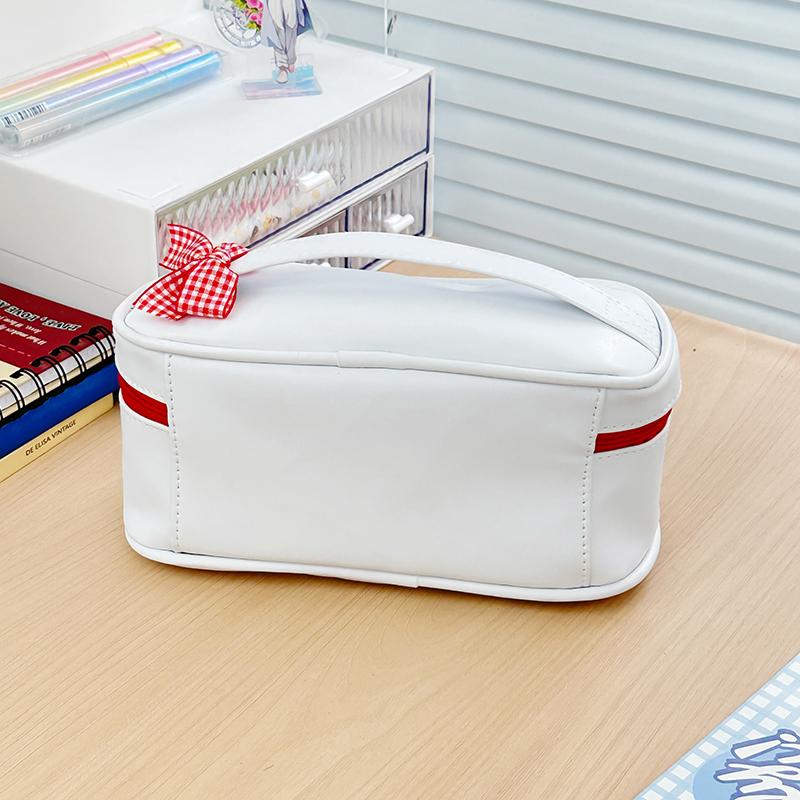PU Leather Soft Pencil Case Large Capacity Cartoon Storage Bag Multi-Purpose Girly Stationery Bag for Children Student Supplies червоний
PU Leather Soft Pencil Case Large Capacity Cartoon Storage Bag Multi-Purpose Girly Stationery Bag for Children Student Supplies червоний