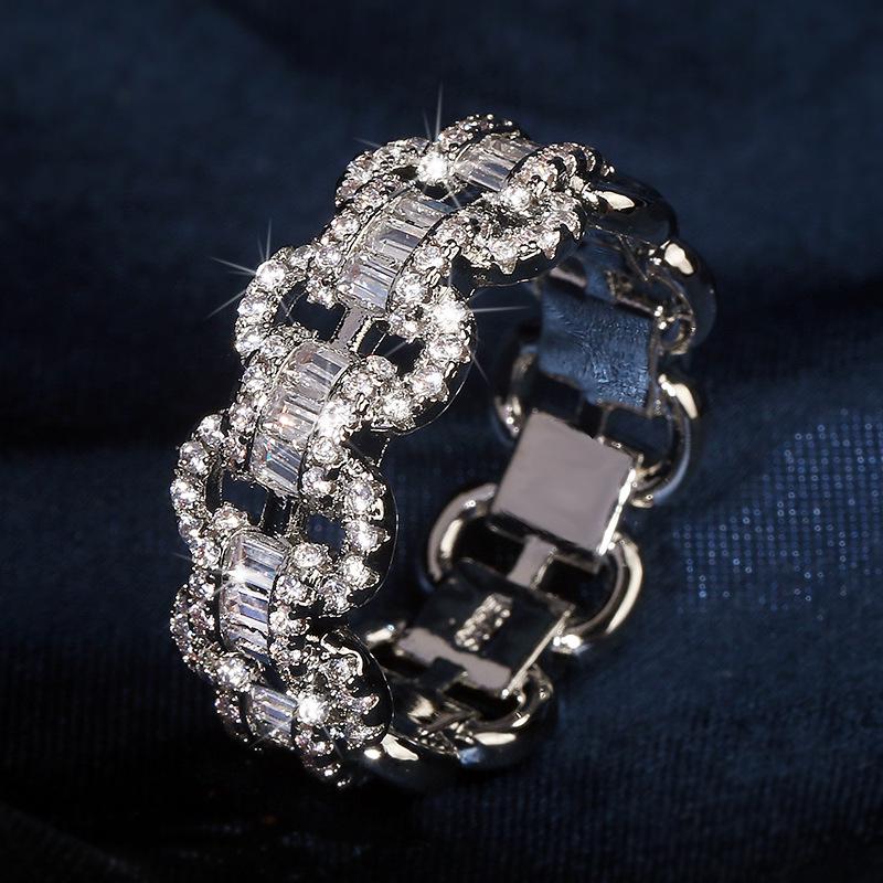 Cao Shi Luxury Zirconia Copper Ring - Fashionable Jewelry for Women and Couples Size 6
Cao Shi Luxury Zirconia Copper Ring - Fashionable Jewelry for Women and Couples Size 6