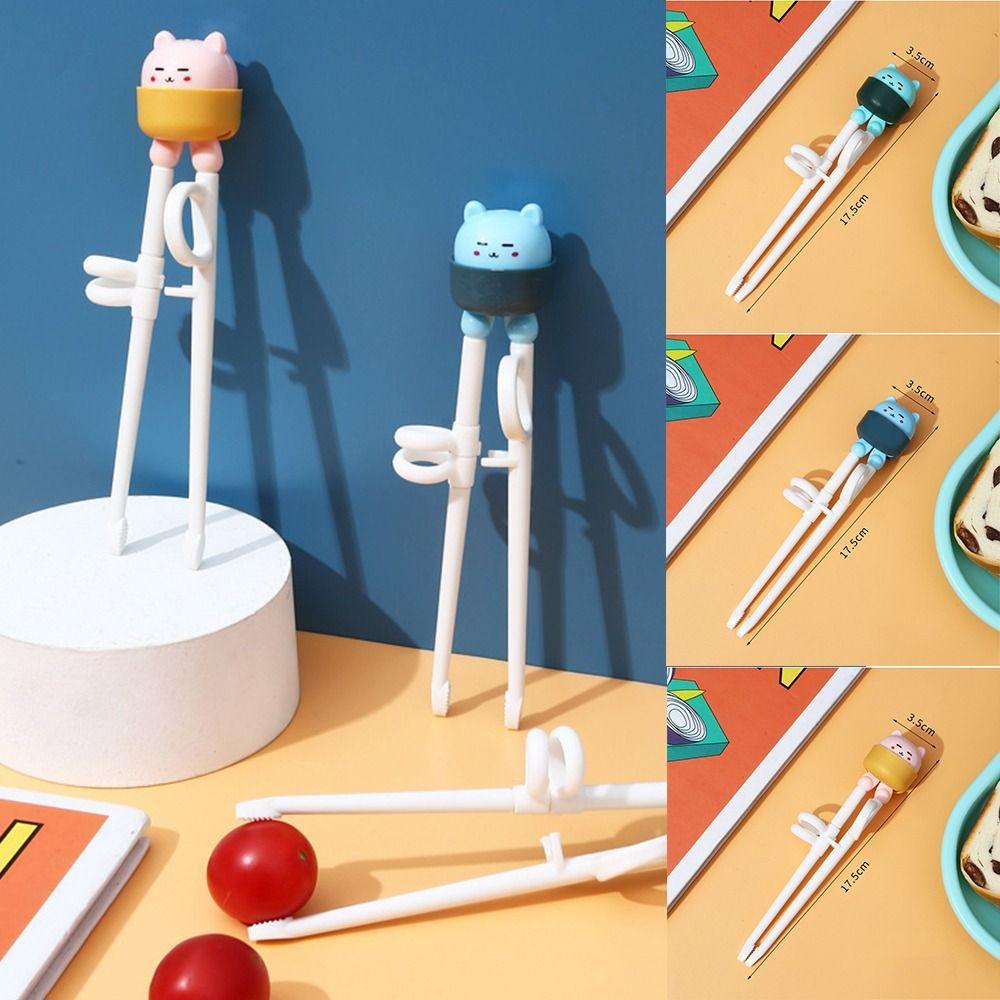 Plastic Eating Practice Chopsticks ABS Kitchen Tableware Baby Cartoon Cat Chopsticks Learner Gifts
Plastic Eating Practice Chopsticks ABS Kitchen Tableware Baby Cartoon Cat Chopsticks Learner Gifts