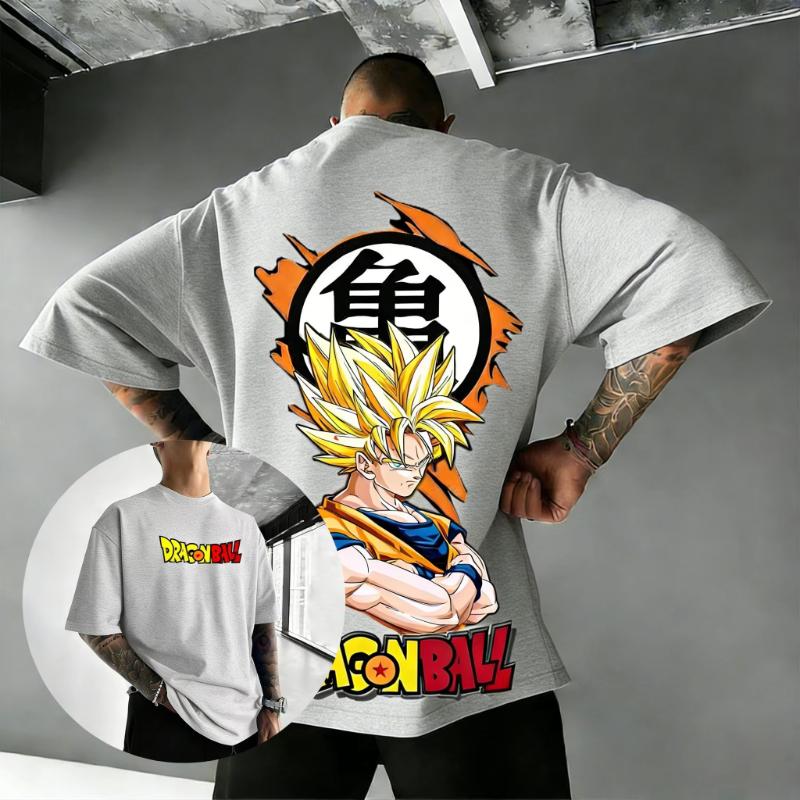 Dragon Ball Anime Tshirt Men Women Goku Super Saiyan Printed Cotton Casual Short Sleeve Tops Streetwear Summer 2026 Graphic Tee S
Dragon Ball Anime Tshirt Men Women Goku Super Saiyan Printed Cotton Casual Short Sleeve Tops Streetwear Summer 2026 Graphic Tee S