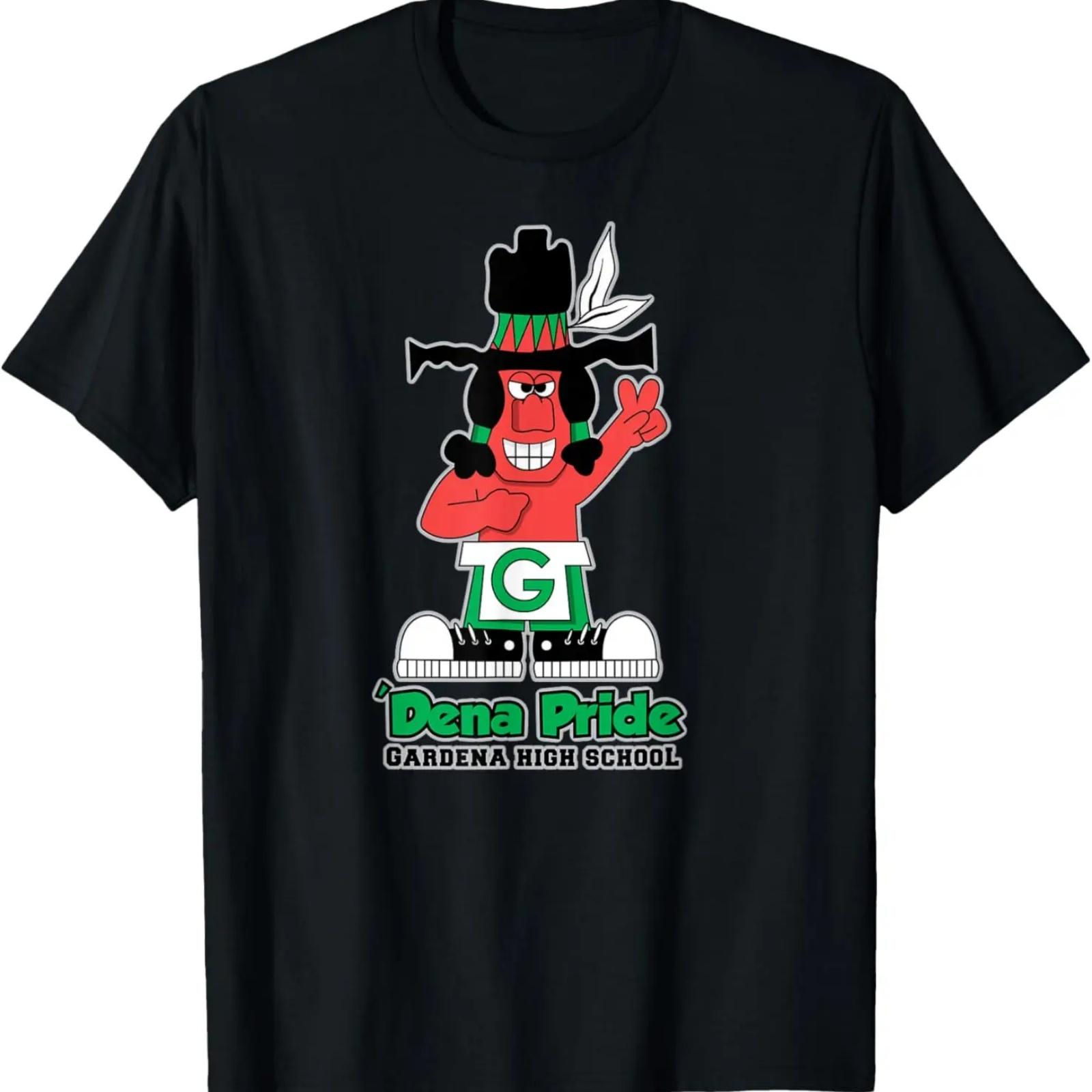 Gardena High School Dena Pride Mascot Tshirt XXXXXL чёрный
Gardena High School Dena Pride Mascot Tshirt XXXXXL чёрный