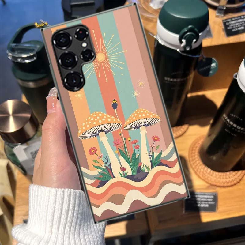 Boho Hippy Mushroom Sunrise Cases Phone Case for Samsung Galaxy S26 Ultra S25 Edge S24 S23 FE S21 Plus S20 S22 S10 Cover TPU Cap Samsung S10 PLUS
Boho Hippy Mushroom Sunrise Cases Phone Case for Samsung Galaxy S26 Ultra S25 Edge S24 S23 FE S21 Plus S20 S22 S10 Cover TPU Cap Samsung S10 PLUS