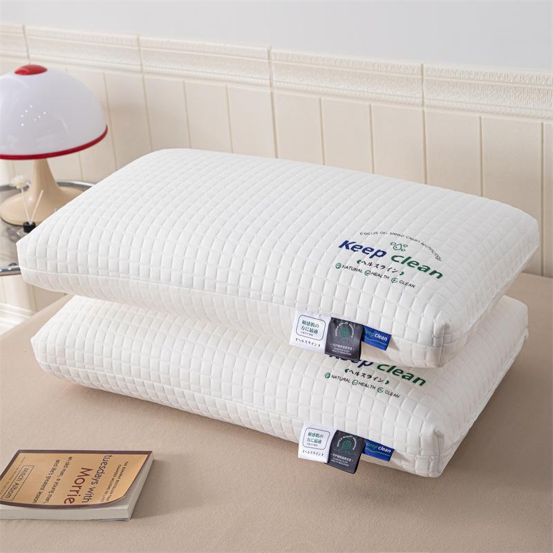 High Elasticity Pillow Soft Neck Protection Single Sleeping Pillow Hotel Home Furnishings 48x74cm білий
High Elasticity Pillow Soft Neck Protection Single Sleeping Pillow Hotel Home Furnishings 48x74cm білий