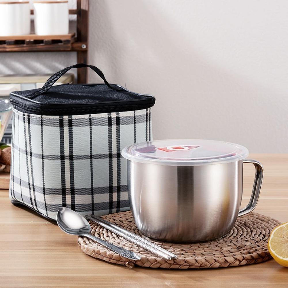 Large Capacity Noodle Bowl 316 Stainless Steel Food Storage Container for Office Kitchen Study 1.8L
Large Capacity Noodle Bowl 316 Stainless Steel Food Storage Container for Office Kitchen Study 1.8L