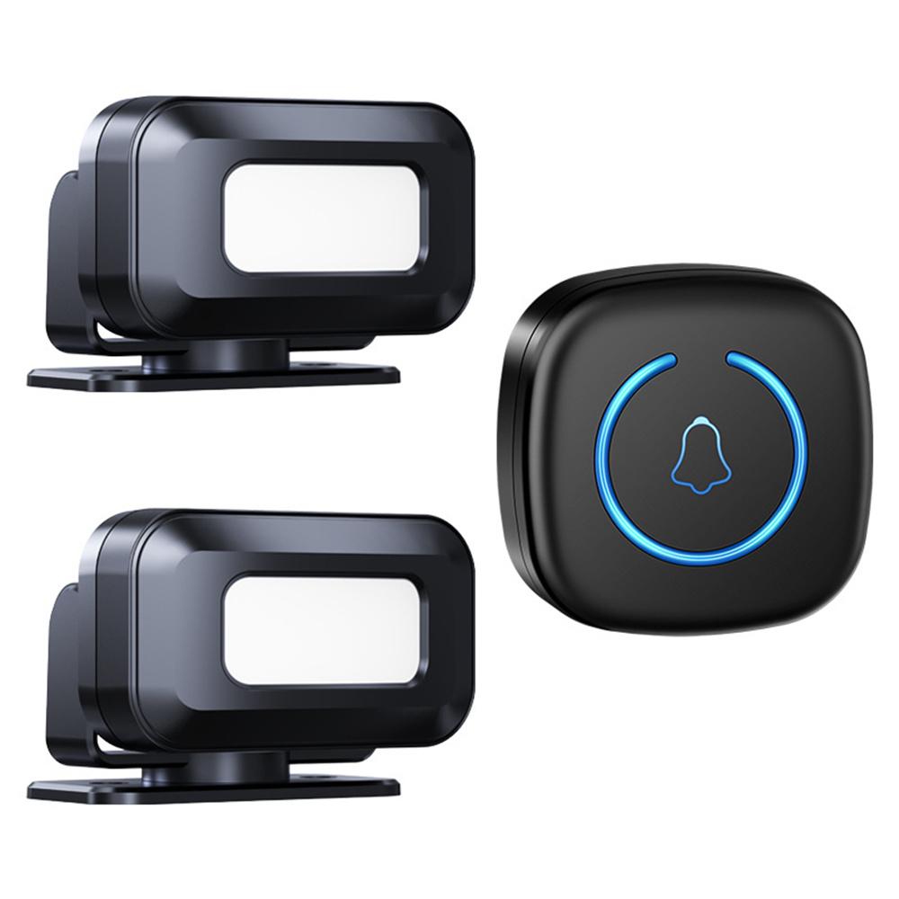M8 Commercial Wireless Sensor Infrared Motion Detector Welcome Doorbell Chime with 2 Transmitter + 1 Receiver B
M8 Commercial Wireless Sensor Infrared Motion Detector Welcome Doorbell Chime with 2 Transmitter + 1 Receiver B