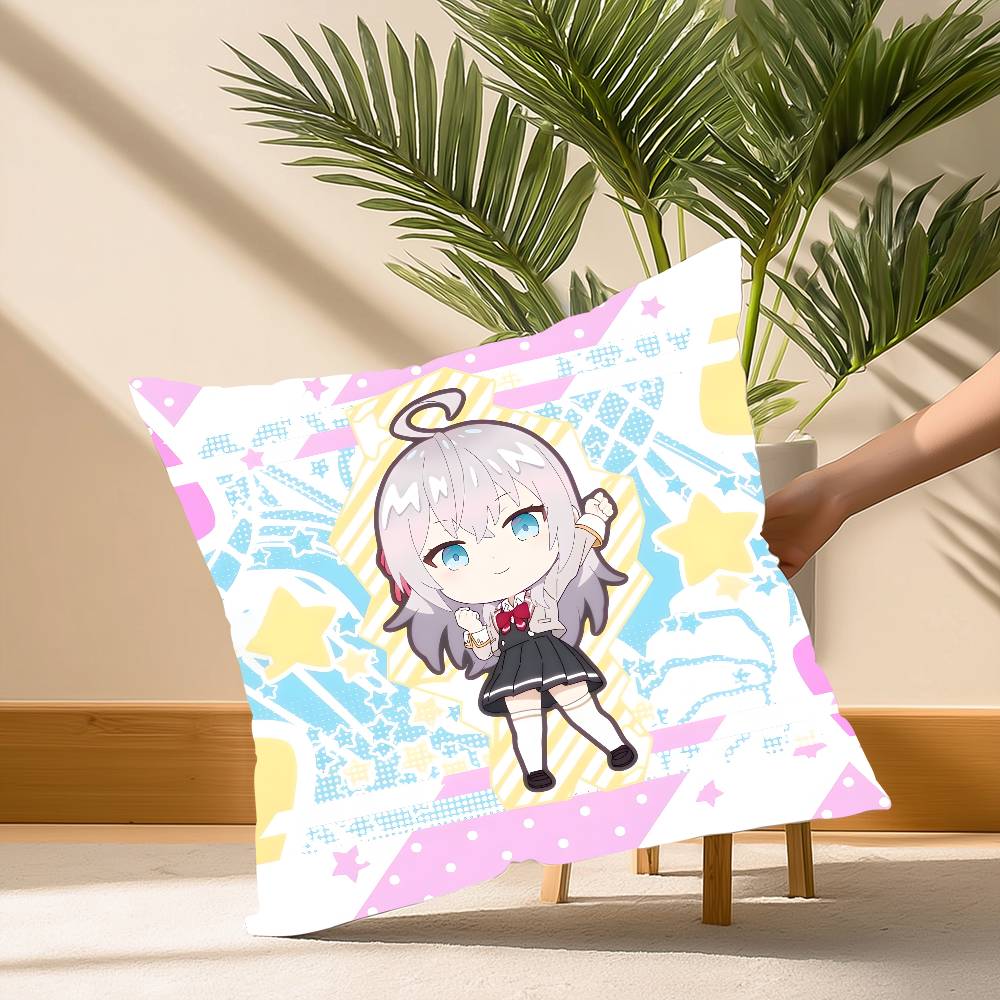Anime A-Alya Sometimes Hides FeelingsS Pillow Case Soft Plush Fabric Double Sided Print Decorative Home Living Room Gift Cushion 30cm x 30cm
Anime A-Alya Sometimes Hides FeelingsS Pillow Case Soft Plush Fabric Double Sided Print Decorative Home Living Room Gift Cushion 30cm x 30cm