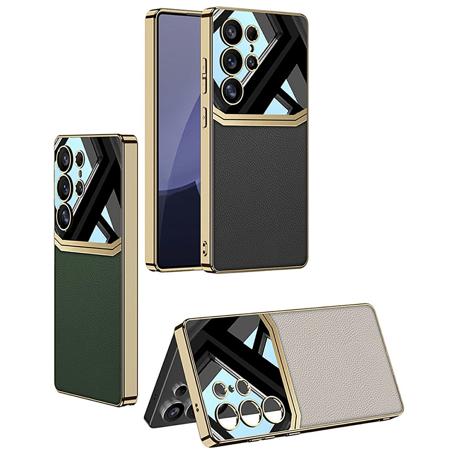 For Samsung Galaxy S24 Ultra Case Electroplated TPU PC PU Phone Back Cover Midnight Green
For Samsung Galaxy S24 Ultra Case Electroplated TPU PC PU Phone Back Cover Midnight Green