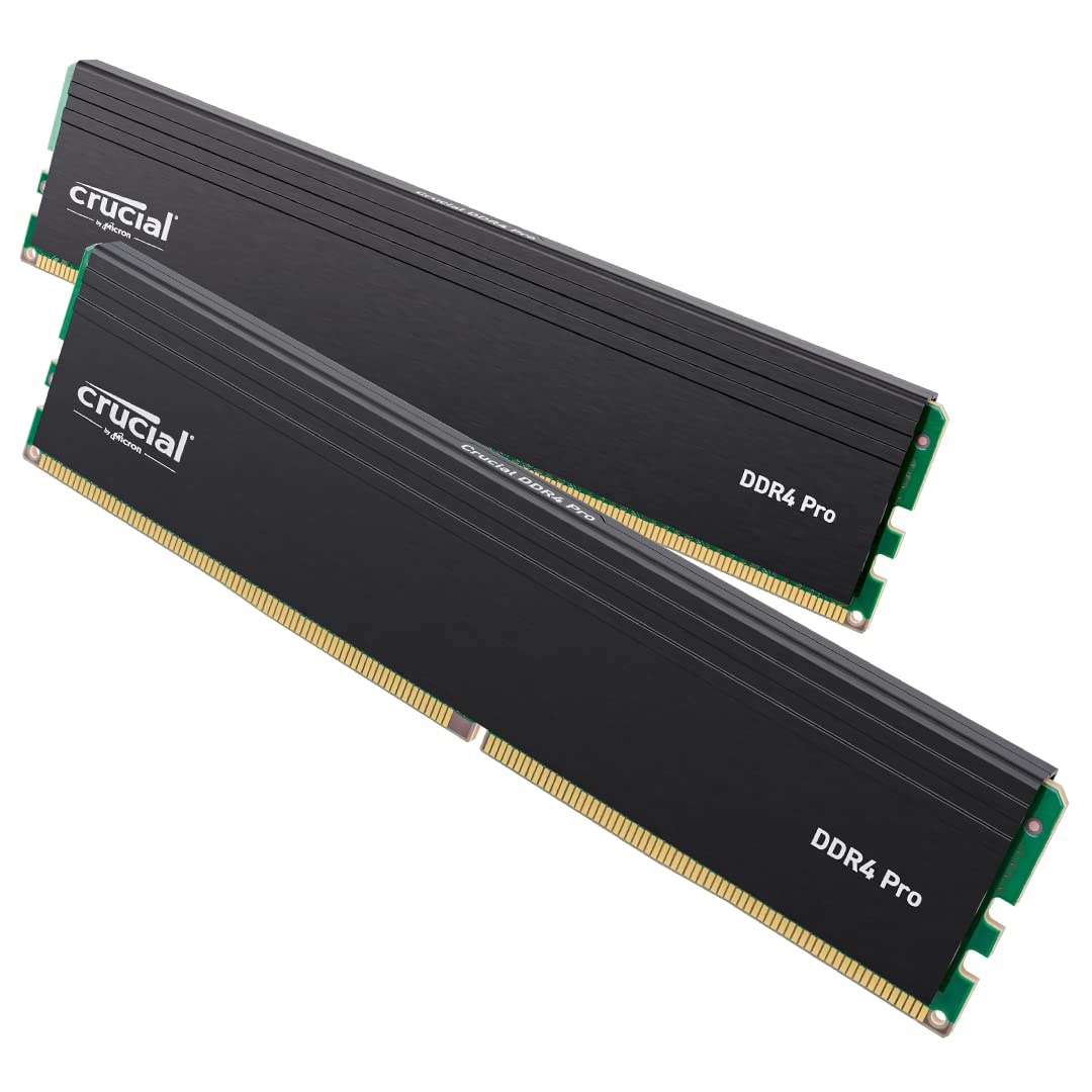Crucial PRO від Desktop Memory 16GB x 2 Обмежена довічна гарантія виробника CP2K16G4DFRA32A Авторизований дистриб’ютор (Зроблено Micron) DDR4-3200 [Вітчизняні
Crucial PRO від Desktop Memory 16GB x 2 Обмежена довічна гарантія виробника CP2K16G4DFRA32A Авторизований дистриб’ютор (Зроблено Micron) DDR4-3200 [Вітчизняні