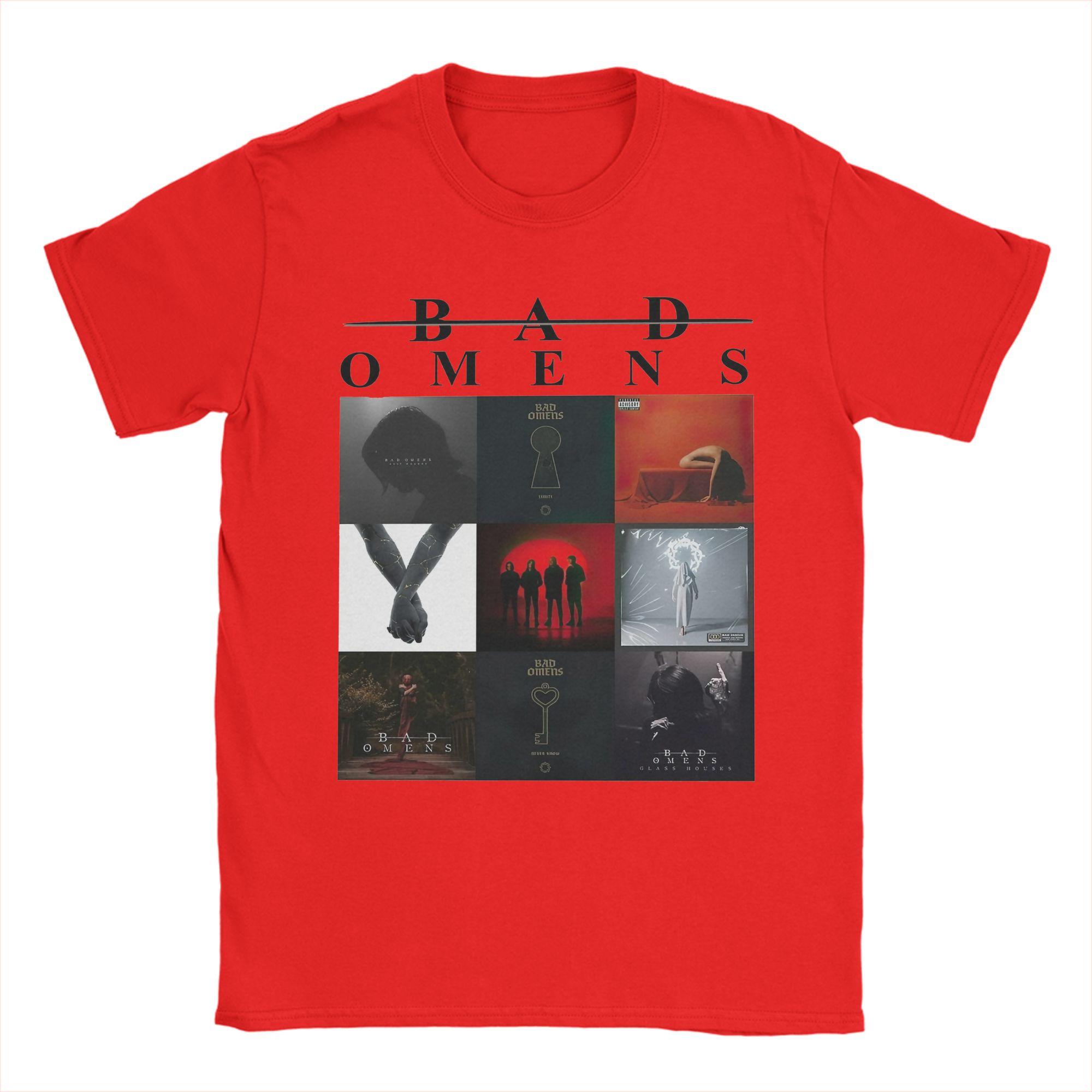Streetwear T Shirt Summer Bad Omens Band Popular TShirts 100 Cotton Tshirt for Mens Y2K Classic Loose Short Sleeve Tops S
Streetwear T Shirt Summer Bad Omens Band Popular TShirts 100 Cotton Tshirt for Mens Y2K Classic Loose Short Sleeve Tops S