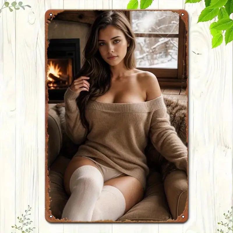 D Wall Metal Art Sign Woman Portrait Print on Durable Rustic Metal Sheet for Indoor Outdoor Decor 20x30cm(7.8x11.8inch)
D Wall Metal Art Sign Woman Portrait Print on Durable Rustic Metal Sheet for Indoor Outdoor Decor 20x30cm(7.8x11.8inch)
