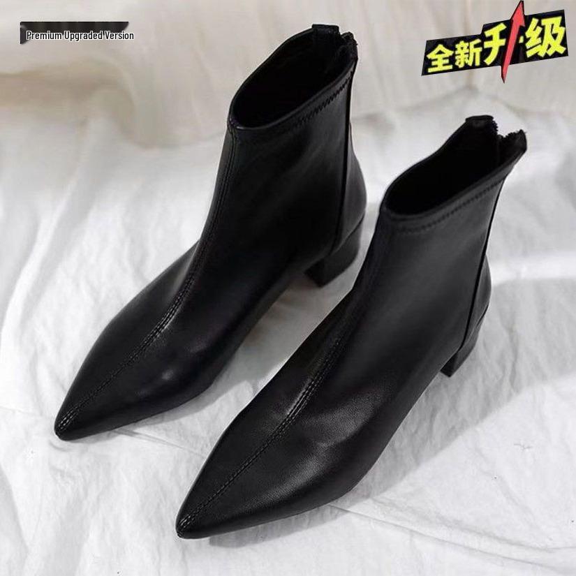 Женские ботильоны Ya Pavilion Осень/Зима цвета молочного чая – Острый носок, Массивный каблук, Французский стиль в бежевом цвете. 37
Женские ботильоны Ya Pavilion Осень/Зима цвета молочного чая – Острый носок, Массивный каблук, Французский стиль в бежевом цвете. 37