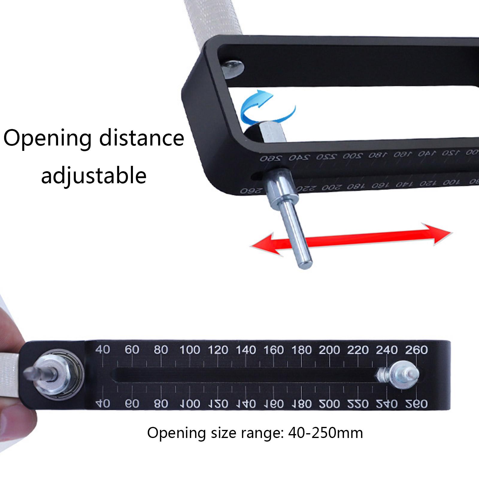 Adjustable Hole Opener Diameter 40-250mm/1.57-9.84 Multifunctional Hole Cutter Woodworking Tools for Gypsum Board
Adjustable Hole Opener Diameter 40-250mm/1.57-9.84 Multifunctional Hole Cutter Woodworking Tools for Gypsum Board