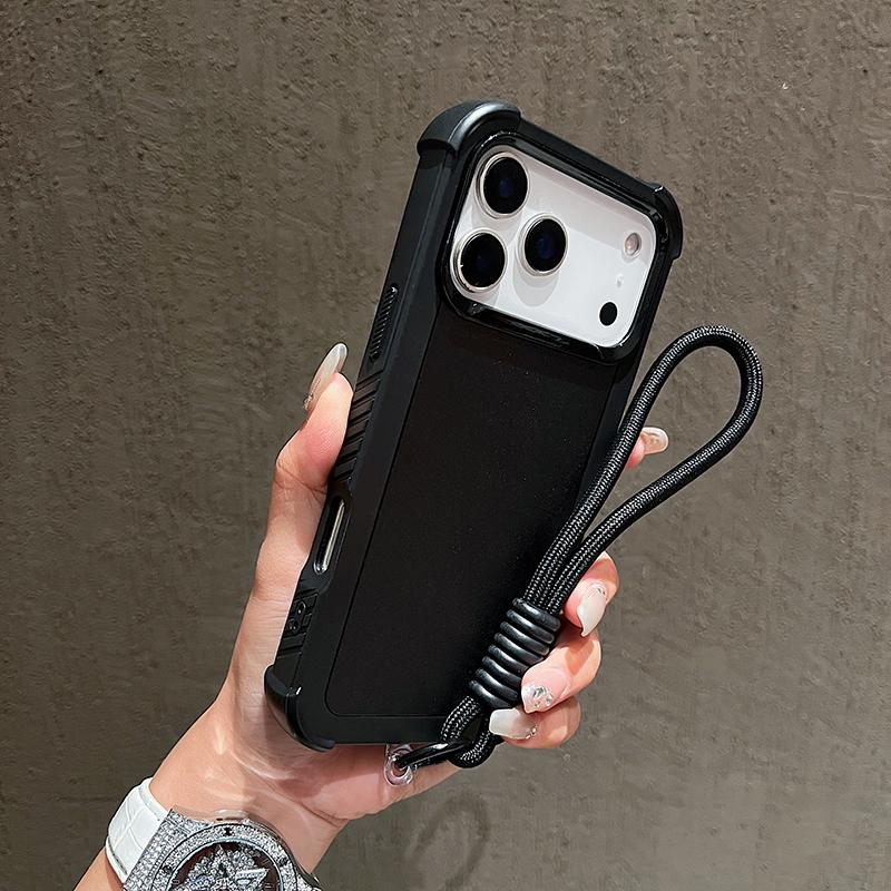 New Luxury Solid Color Matte TPU Three in One Armored Shockproof Lanyard Phone Case For iPhone 17 Pro Max Air Bumper Back Cover iPhone17 Pro чорний
New Luxury Solid Color Matte TPU Three in One Armored Shockproof Lanyard Phone Case For iPhone 17 Pro Max Air Bumper Back Cover iPhone17 Pro чорний