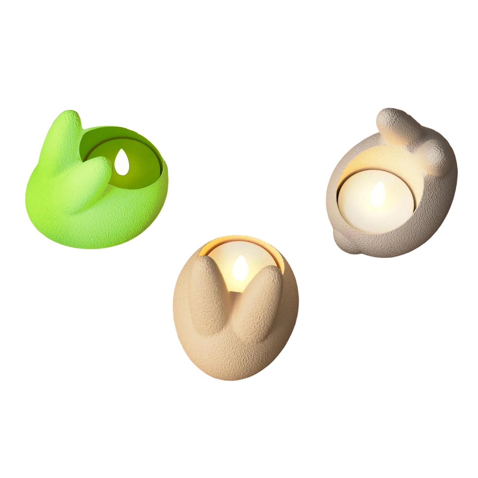 3pcs Adorable Easter Bunny Tealight Holders,Easter Bunny Teacup Candle Holder, Fun Bunny Candle Base One Size
3pcs Adorable Easter Bunny Tealight Holders,Easter Bunny Teacup Candle Holder, Fun Bunny Candle Base One Size