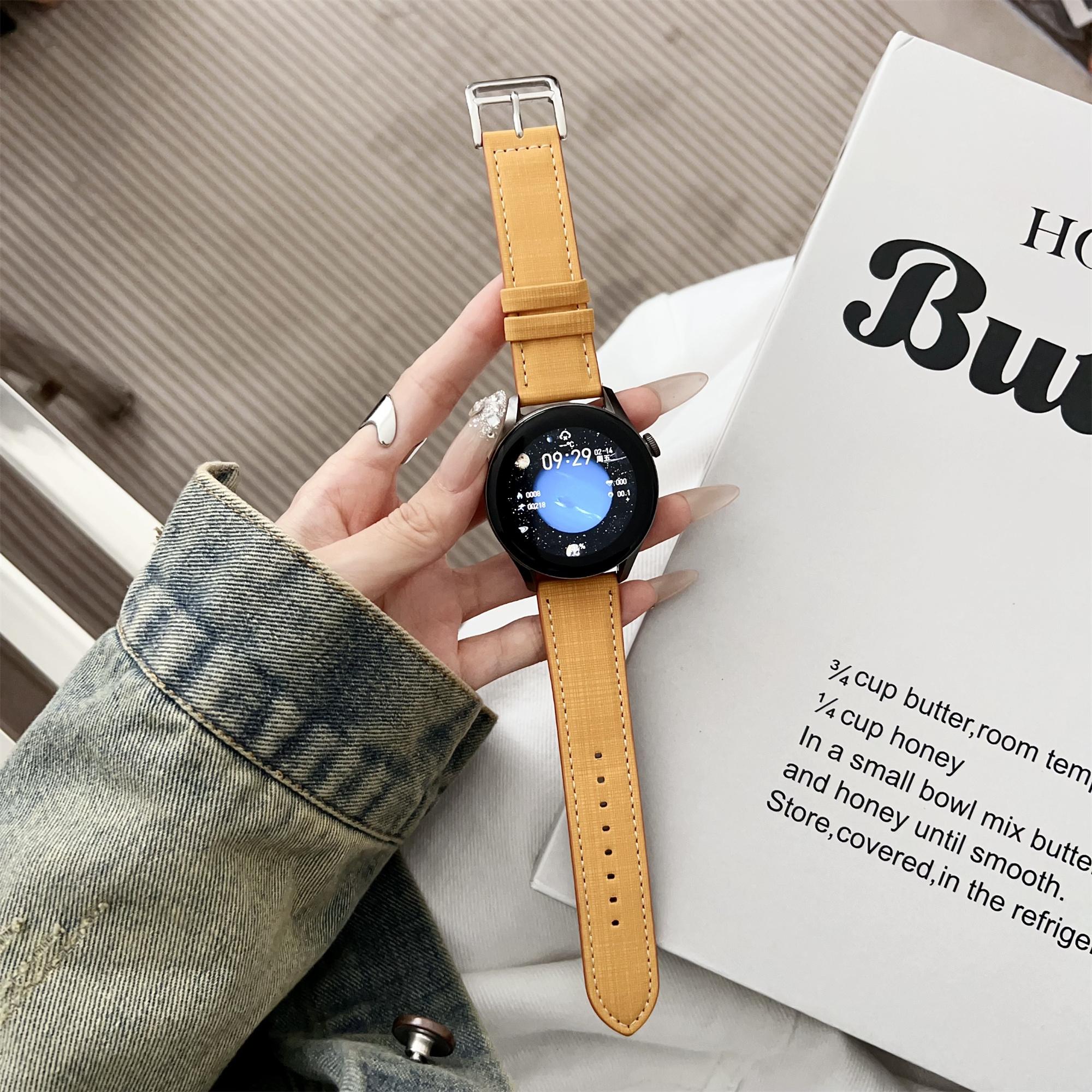 For Huawei Watch GT 5 46mm Watch Band 22mm Braided Checkered Pattern Leather Wrist Strap Orange
For Huawei Watch GT 5 46mm Watch Band 22mm Braided Checkered Pattern Leather Wrist Strap Orange