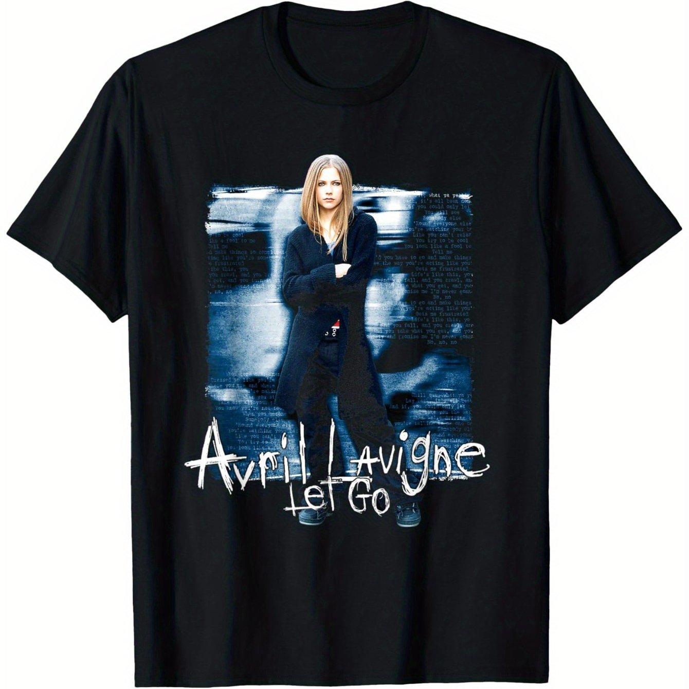 Avril Lavigne Pattern T-shirt Men s and Women s 180g Pure Cotton Round Neck Short Sleeve Unique Art Print Casual Music 4XL
Avril Lavigne Pattern T-shirt Men s and Women s 180g Pure Cotton Round Neck Short Sleeve Unique Art Print Casual Music 4XL