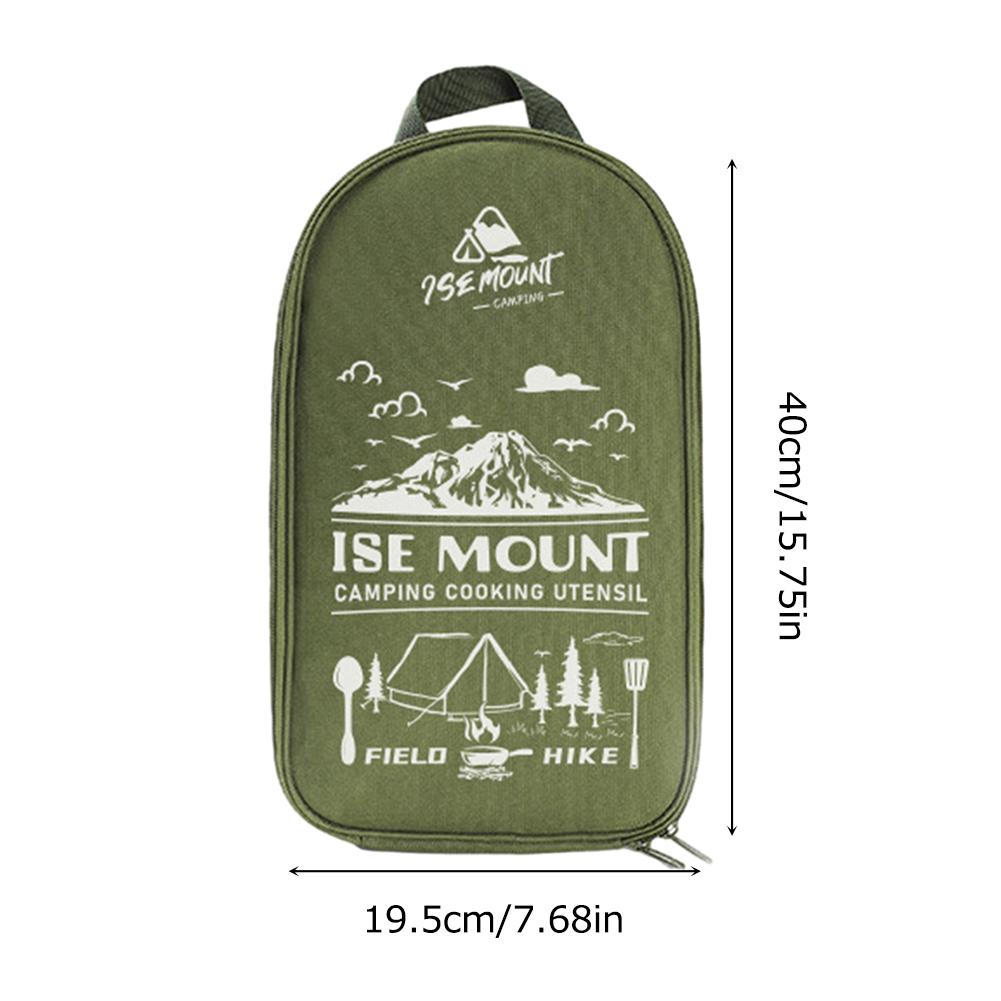 Camping Cookware Bag Oxford Cloth Kitchen Utensil Storage Bag High Capacity Picnic BBQ Tableware Pouch Outdoor Camping Supplies Practical Use
Camping Cookware Bag Oxford Cloth Kitchen Utensil Storage Bag High Capacity Picnic BBQ Tableware Pouch Outdoor Camping Supplies Practical Use