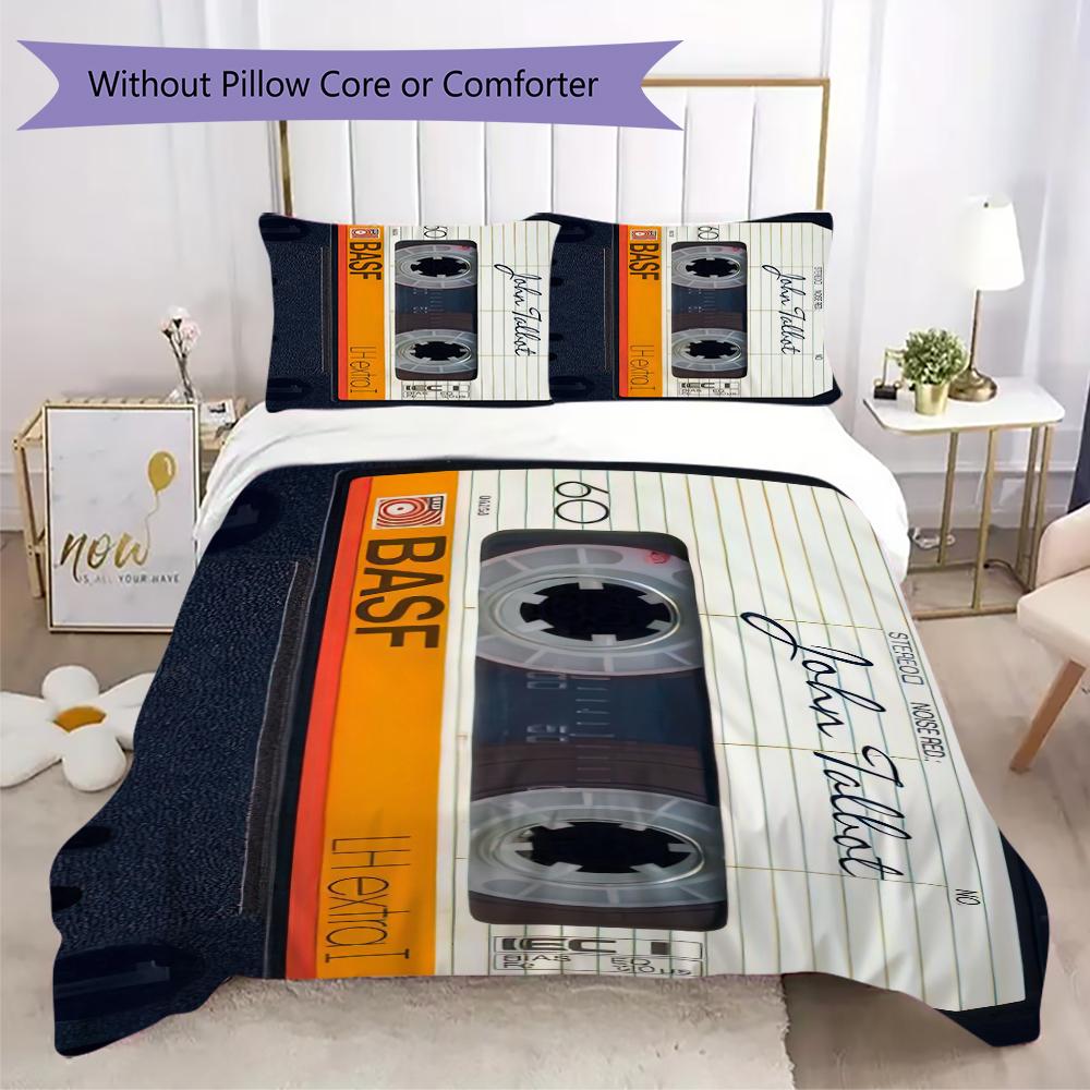 1PC music mixtape Theme Bedding Quilt Set Quilt Cover Pillowcase Home Decoration Birthday Gift (1 * duvet cover + 2 * pillowcase, without core)A6 135x200cm
1PC music mixtape Theme Bedding Quilt Set Quilt Cover Pillowcase Home Decoration Birthday Gift (1 * duvet cover + 2 * pillowcase, without core)A6 135x200cm