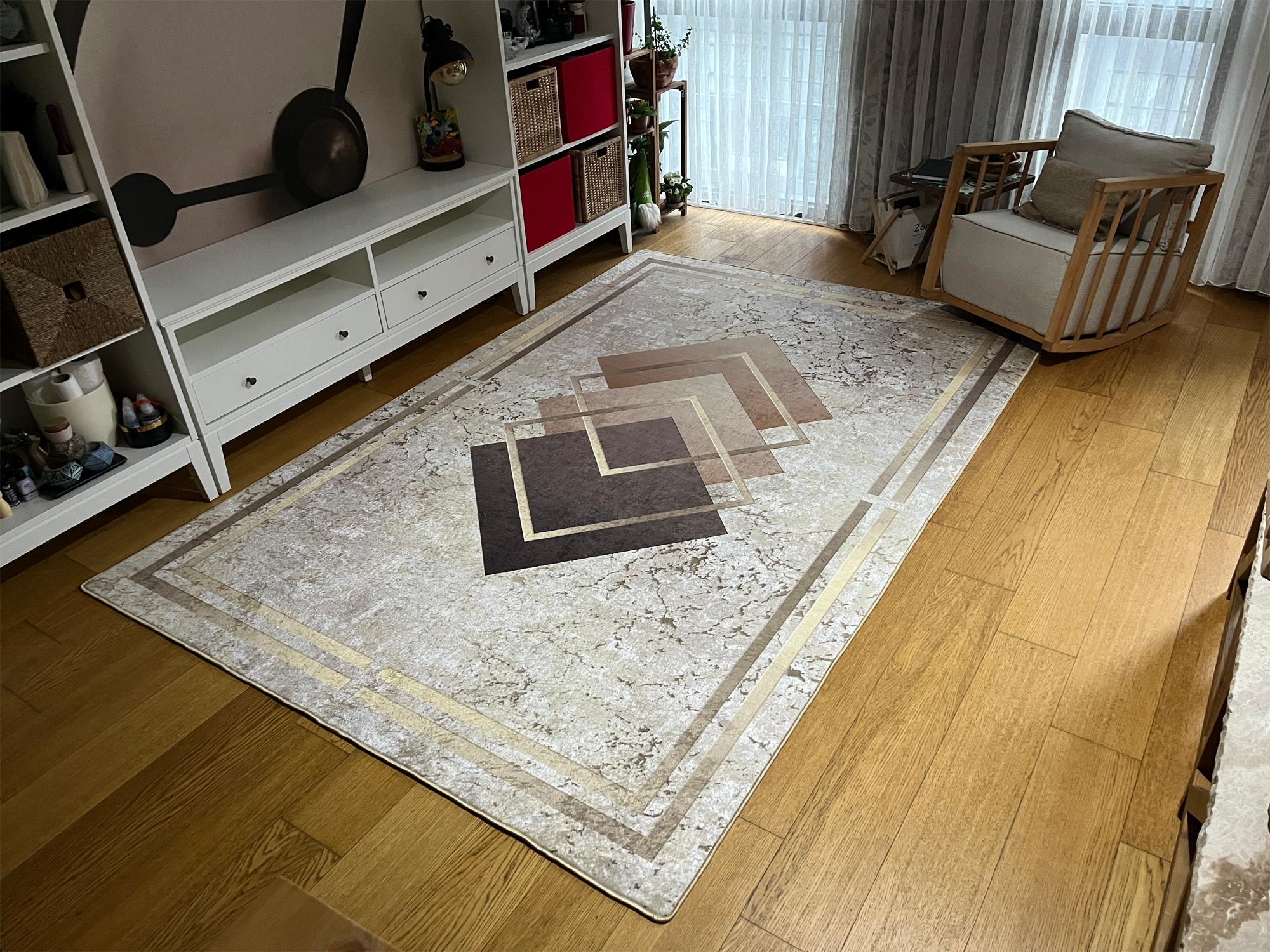 EPeddler Home Современный бежевый узор Цифровая печать Нескользящая точечная основа Новое поколение гостиной, кухни, столовой Ковер и бегун 50 x 80
EPeddler Home Современный бежевый узор Цифровая печать Нескользящая точечная основа Новое поколение гостиной, кухни, столовой Ковер и бегун 50 x 80