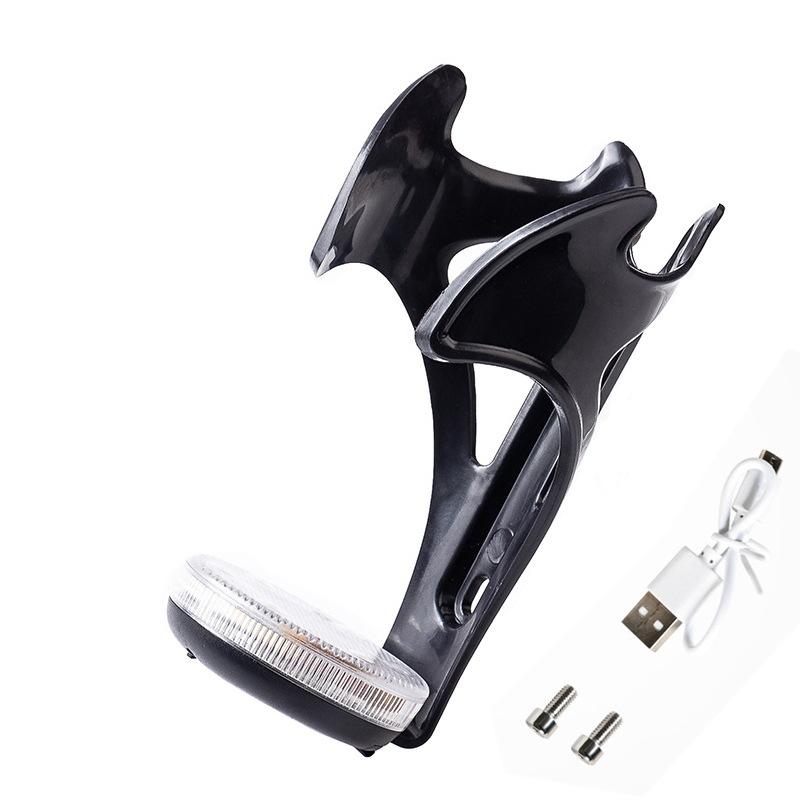 Bicycle Bottle Cage USB Charging Dynamic LED Lighting Lightweight Waterproof Durable Secure Fit for MTB Night Riding чорний
Bicycle Bottle Cage USB Charging Dynamic LED Lighting Lightweight Waterproof Durable Secure Fit for MTB Night Riding чорний