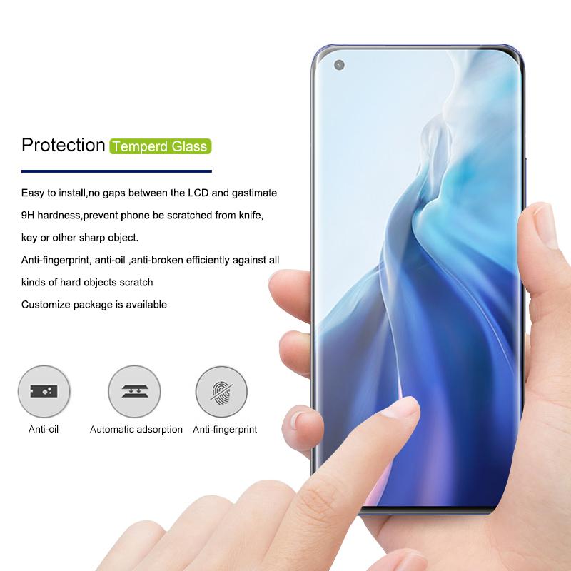AMORUS Anti-explosion Full Glue Curved Tempered Glass Full Screen Film for Xiaomi Mi 11 Black
AMORUS Anti-explosion Full Glue Curved Tempered Glass Full Screen Film for Xiaomi Mi 11 Black
