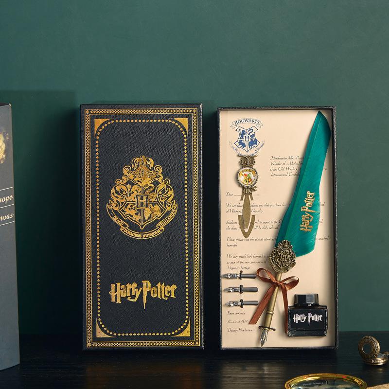 Quill Hogwarts Quill and Ink Set, Retro Fashion Fancy Alphabet Writing Pen, Professional Ancient Writing Quill,
Quill Hogwarts Quill and Ink Set, Retro Fashion Fancy Alphabet Writing Pen, Professional Ancient Writing Quill,