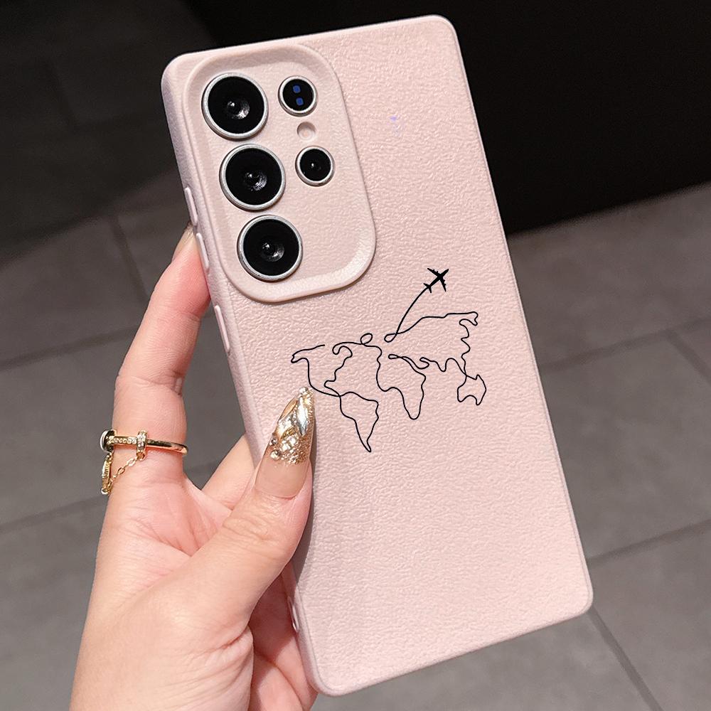 Samsung A07 A06 A16 Xiaomi Redmi 13C 14C for iPhone 17 Pro Max Infinix Realme Phone Cases Soft brown Leather pattern TPU Case NY55 Flight trajectory Realme NARZO 50A
Samsung A07 A06 A16 Xiaomi Redmi 13C 14C for iPhone 17 Pro Max Infinix Realme Phone Cases Soft brown Leather pattern TPU Case NY55 Flight trajectory Realme NARZO 50A