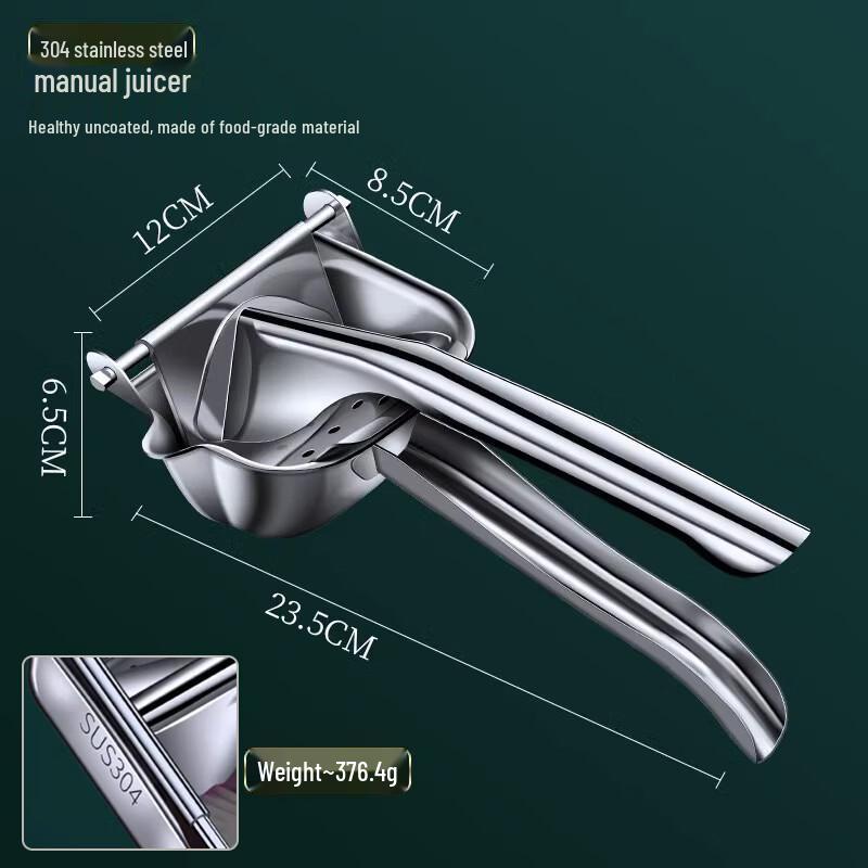 Kongzhongniao 304 Manual Stainless Steel Juicer
Kongzhongniao 304 Manual Stainless Steel Juicer