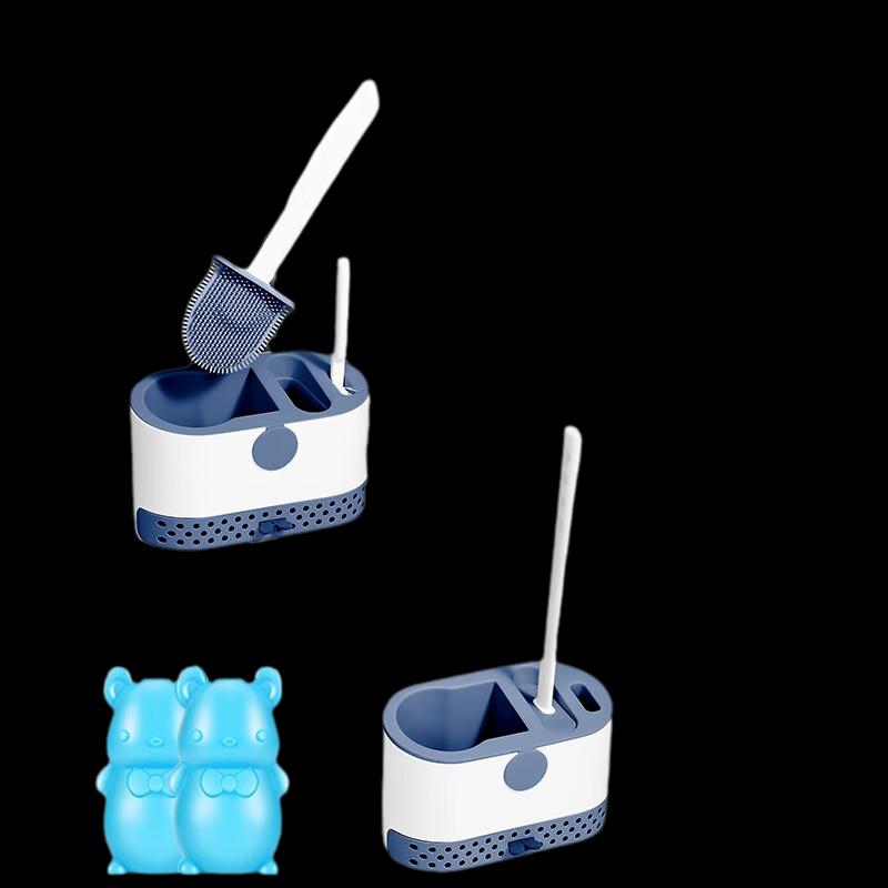 Yuzhu Wall-Mounted Silicone Toilet Brush Set
Yuzhu Wall-Mounted Silicone Toilet Brush Set