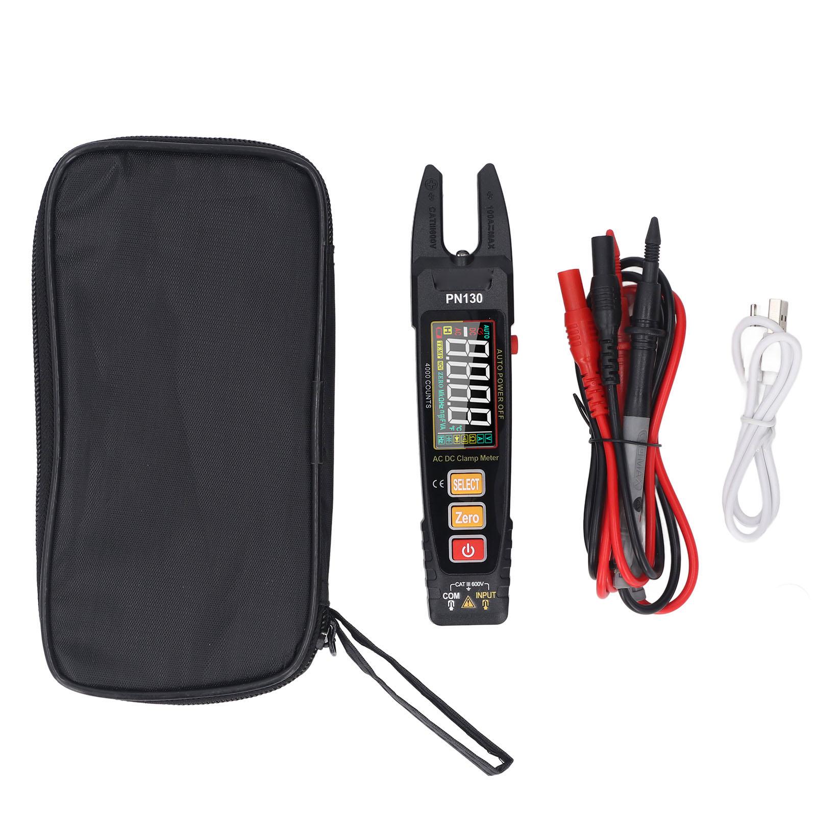 Digital Clamp Meter High Accuracy Color Screen Electrical Tester for AC DC Current Voltage
Digital Clamp Meter High Accuracy Color Screen Electrical Tester for AC DC Current Voltage