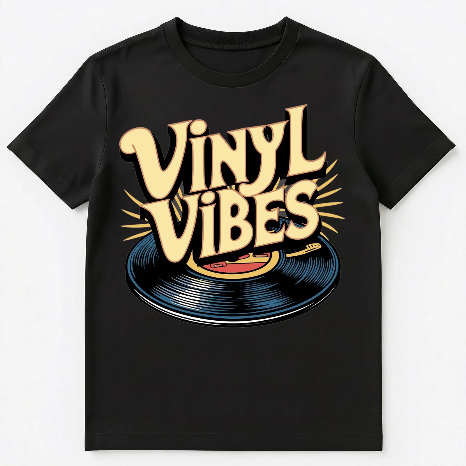 Vinyl Record Vinyl Vibes Unisex T-Shirt 4XL
Vinyl Record Vinyl Vibes Unisex T-Shirt 4XL