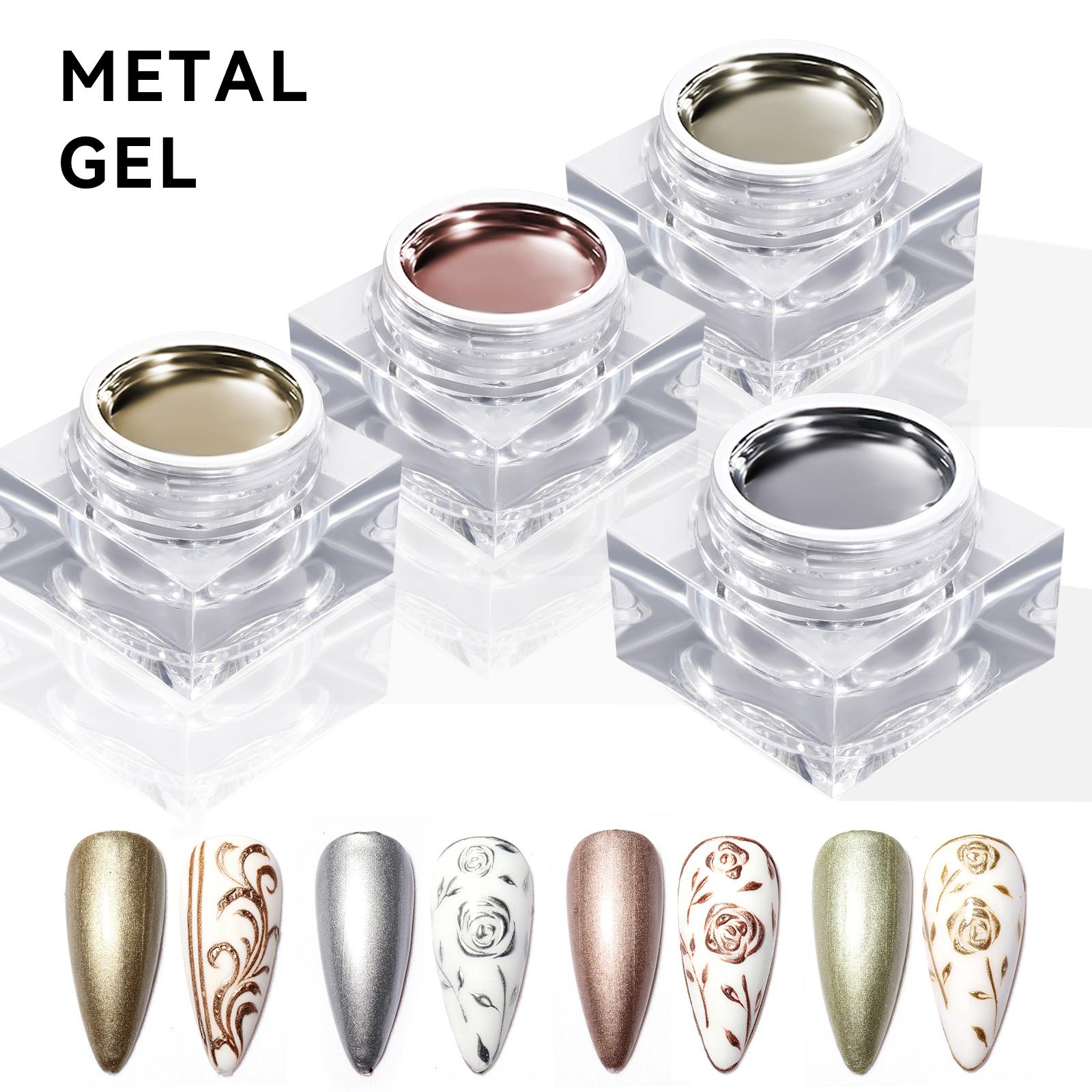 JTING new design superior quality natural resin 4colors metal gel polish OEM 5g jars container metallic gel paint gel nail
JTING new design superior quality natural resin 4colors metal gel polish OEM 5g jars container metallic gel paint gel nail