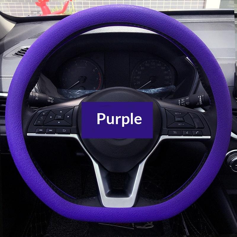 Car Steering Wheel Protective Cover Colorful Summer Anti Slip Breathable Universal Suitable 38Cm Elastic Band Car Decoration фіолетовий
Car Steering Wheel Protective Cover Colorful Summer Anti Slip Breathable Universal Suitable 38Cm Elastic Band Car Decoration фіолетовий