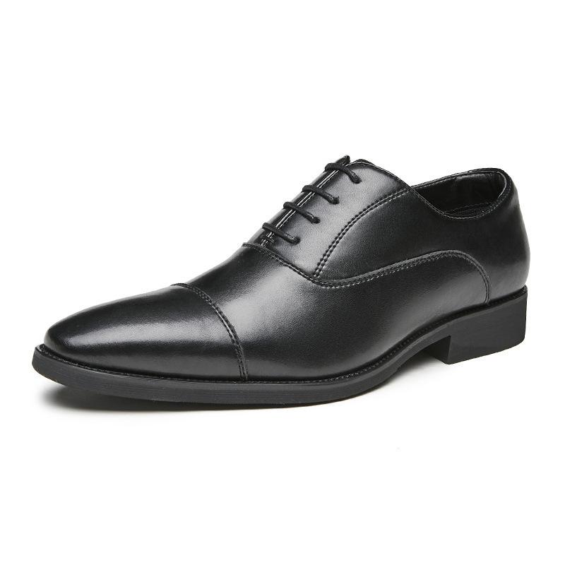 Leather shoes men s Japanese three-joint new inner height increase business men s shoes formal soft-soled Oxford shoes lace-up tip 38
Leather shoes men s Japanese three-joint new inner height increase business men s shoes formal soft-soled Oxford shoes lace-up tip 38